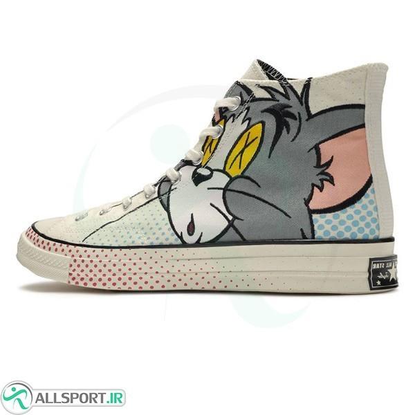 کتانی زنانه کانورس Converse Tom And Jerry Chuck 70 High Top 165734C-281